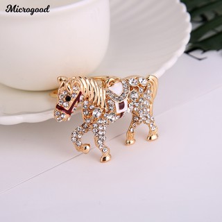 Móc khóa hình con ngựa đính đá