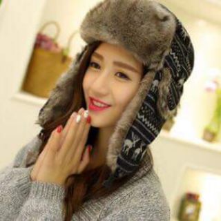 (có sẵn) Mũ phi công hoạ tiết thổ cẩm