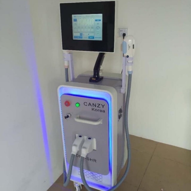 Máy 2in1 triệt lông và laser Canzy Korea