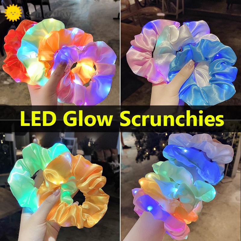 Dây buộc tóc có đèn LED thời trang cho nữ