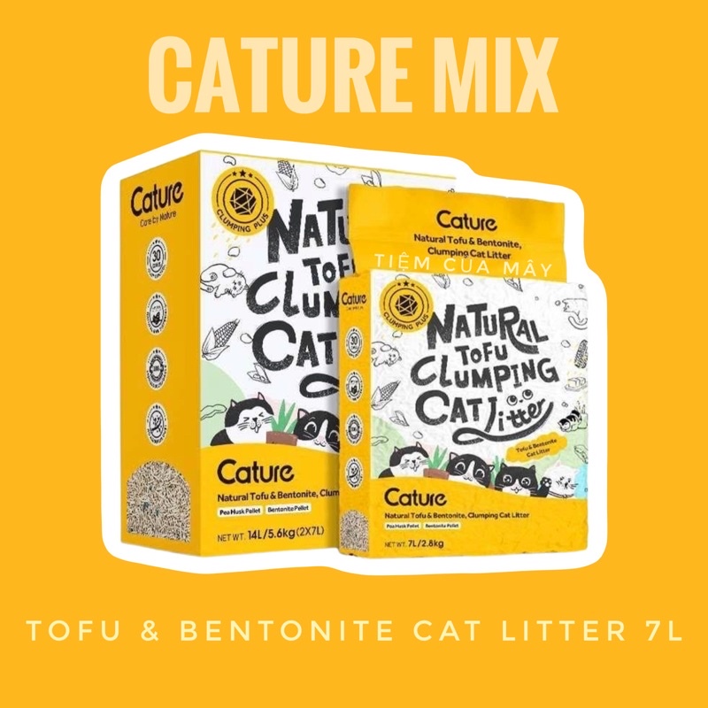 CÁT ĐẬU NÀNH CATURE - NATURAL TOFU 7L