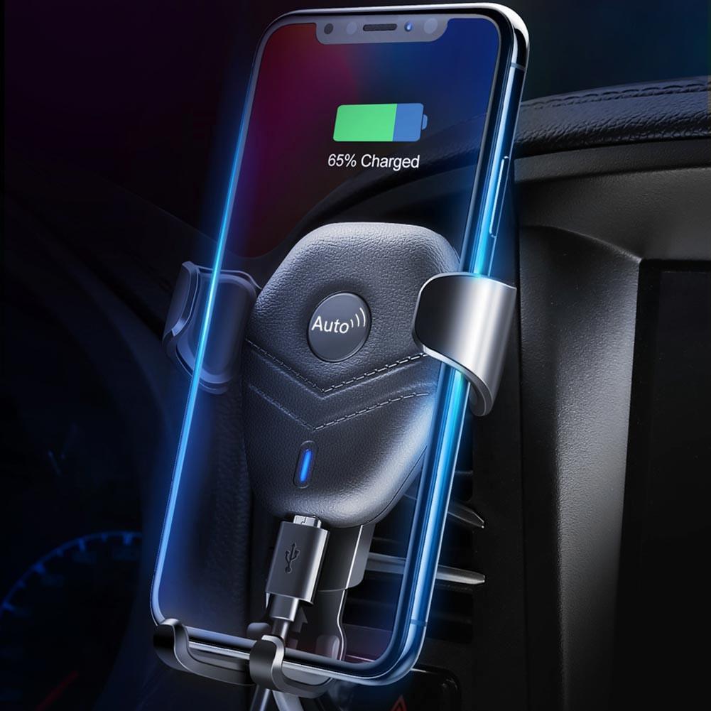 Bộ sạc không dây Qi trên ô tô NHANH 10W cho iPhone Xs X 8 Sạc không dây nhanh 10W