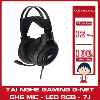 Tai nghe Gaming G-Net GH6 7.1 USB Led RGB
