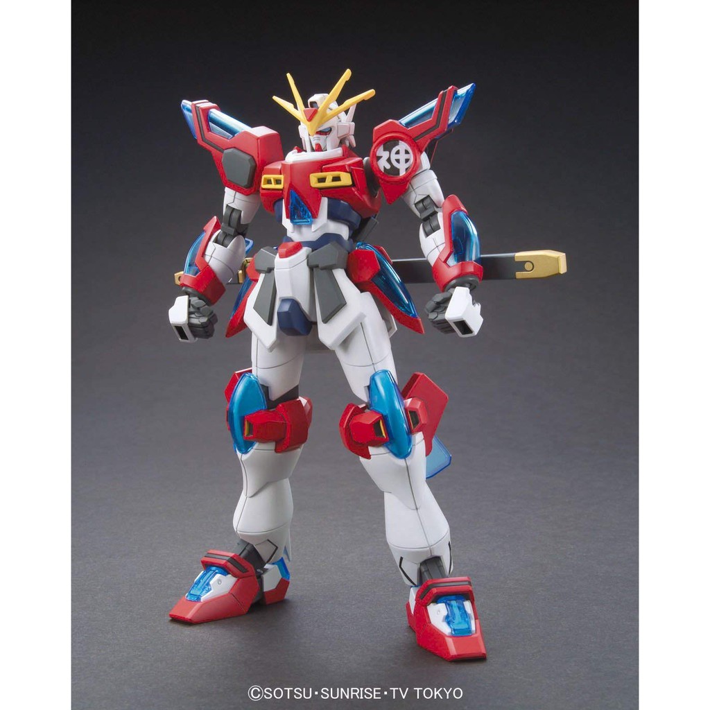 Mô hình lắp ráp Gundam HGBF 1/144 Kamiki Burning Gundam Bandai