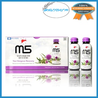 [Lôc 10 Chai] Nước Giải Rượu M5 Tăng Cường Chức Năng Gan - Nhập Khẩu Hàn Quốc (Chai 100ml)