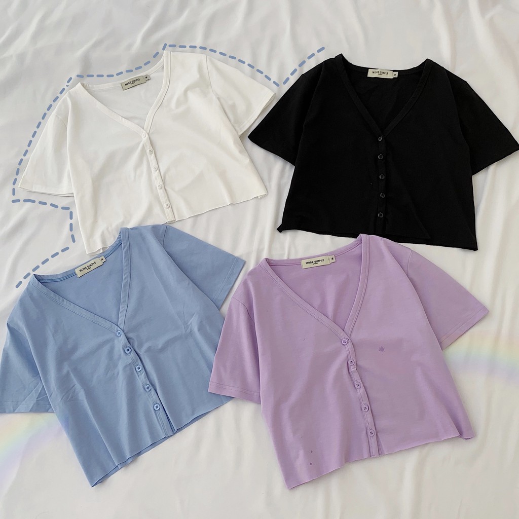 [Mã WASKT410K giảm 10K đơn 50K] Áo Croptop Nữ UNI Tay Ngắn Form Rộng Ulzzang (ẢNH THẬT) | BigBuy360 - bigbuy360.vn