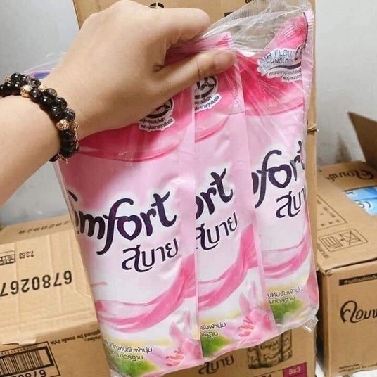 Túi xả vải comfor thái lưu hương thơm dài lâu suốt cả ngày 735ml