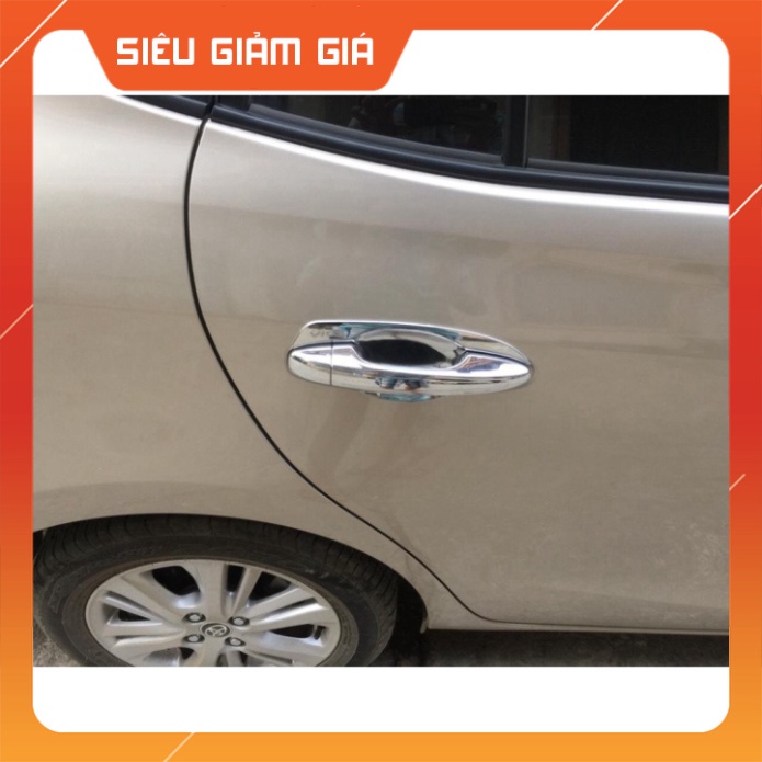Sản Phẩm Ốp trang trí tay và hõm cửa TOYOTA VIOS 2019, 2020, 2021 Hàng Cao Cấp