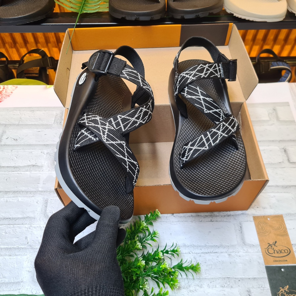 Giày Sandal Nam Chaco, Dép Sandal Quai Hậu Full Box