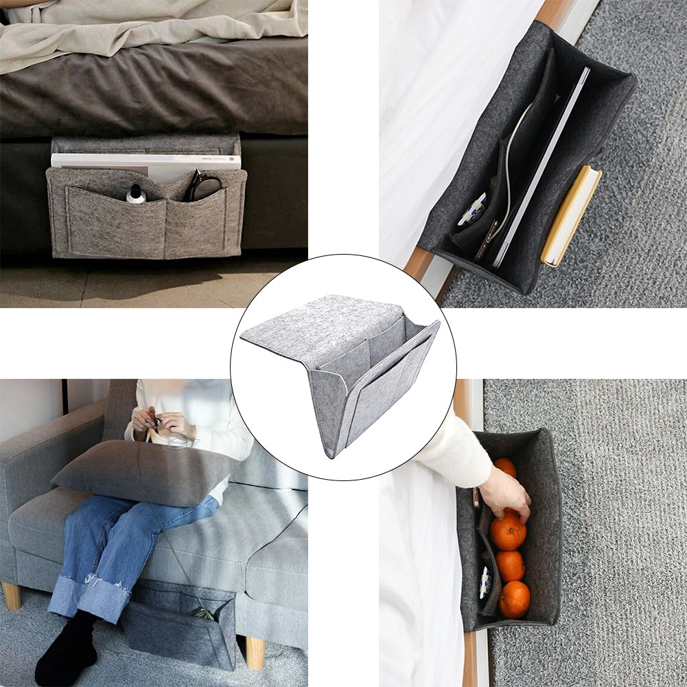 Túi đựng đồ chất liệu bền đẹp để treo giường ngủ/bàn ghế