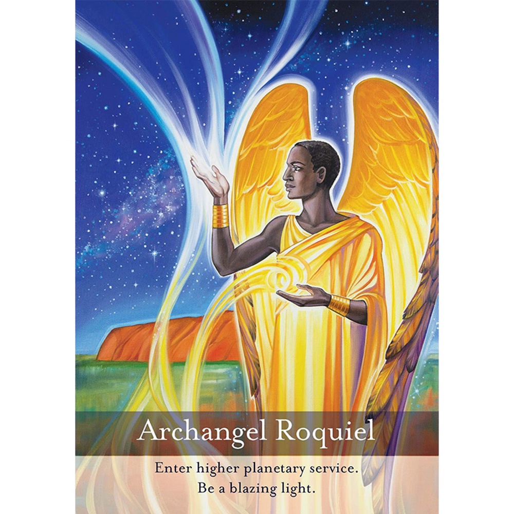 Bài Oracle ArchAngel Diana Cooper 45 Lá Bài Tặng Đá Thanh Tẩy C232
