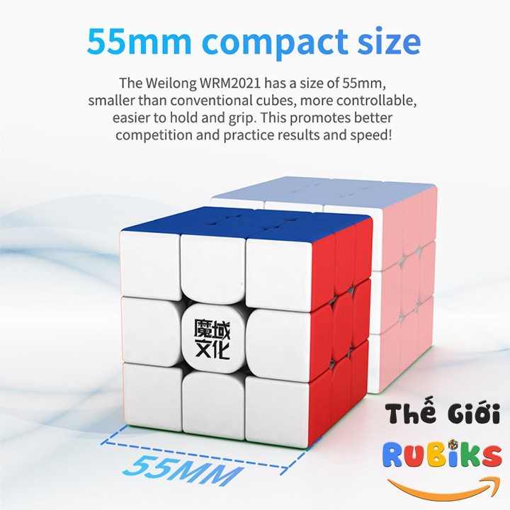[người bán địa phương] 🔥HOT🔥 Rubik MoYu Weilong WRM 2021 3x3 Cao Cấp Có Sẵn Nam Châm All - Round Flagship
