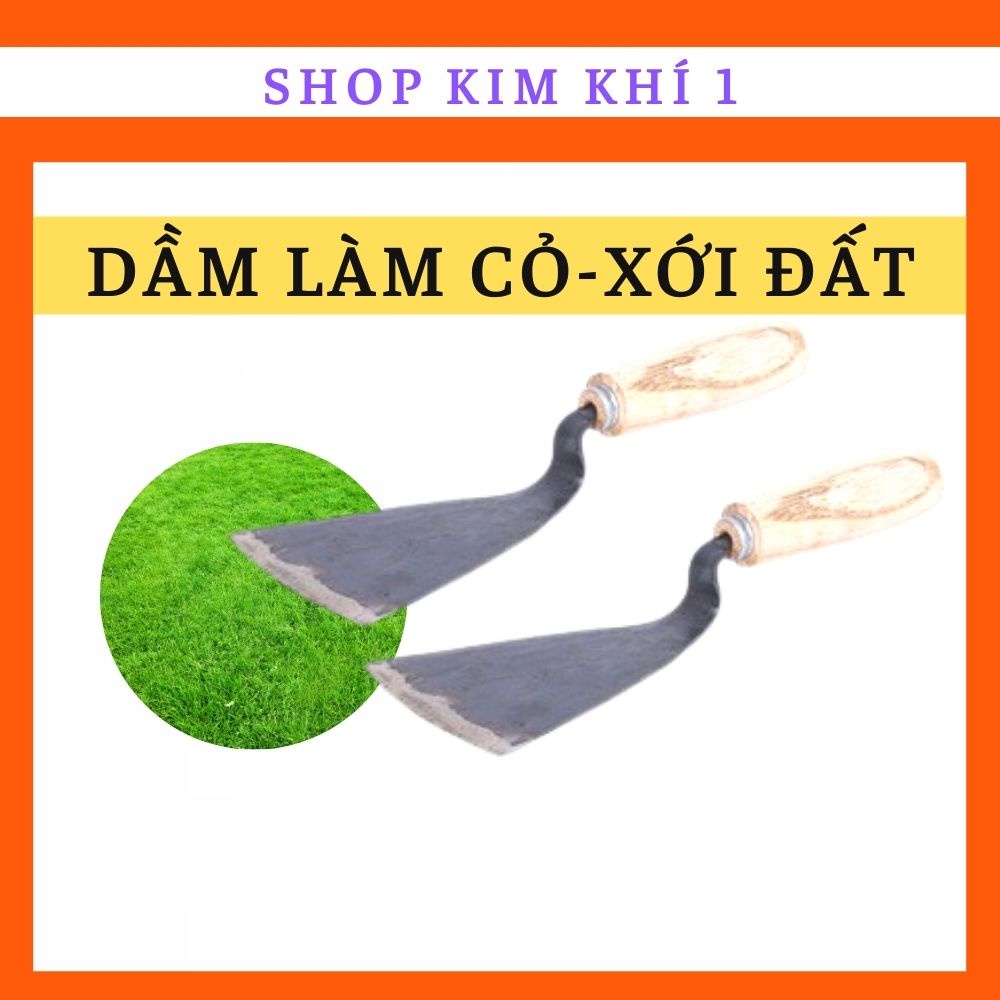 Dầm làm cỏ , xới cỏ đất