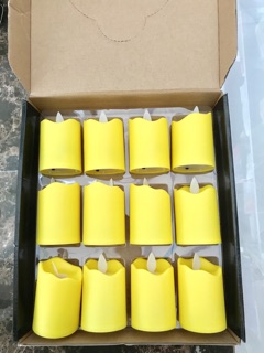 Đèn nến nhựa nhỏ tim lắc