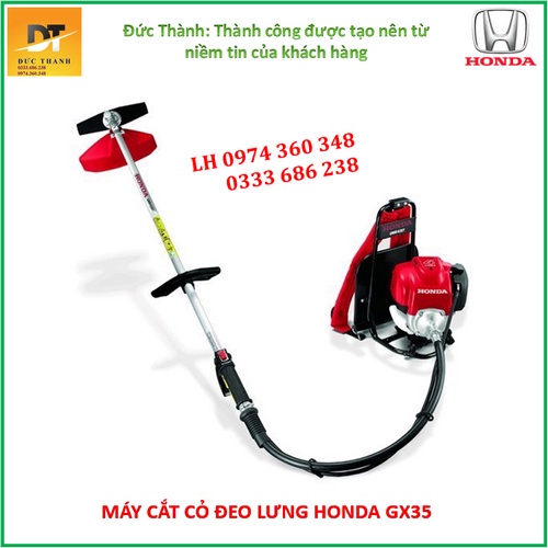 Siêu hot Máy cắt cỏ đeo lưng cần mềm HONDA GX35 Nhập khẩu Thái Lan. Bảo hành 12 Tháng