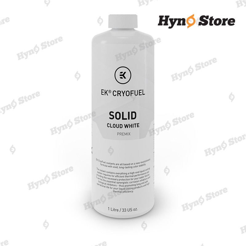 Coolant nước làm mát chuyên dụng EK CryoFuel Solid Cloud White 1000ml màu trắng sữa - Hyno Store