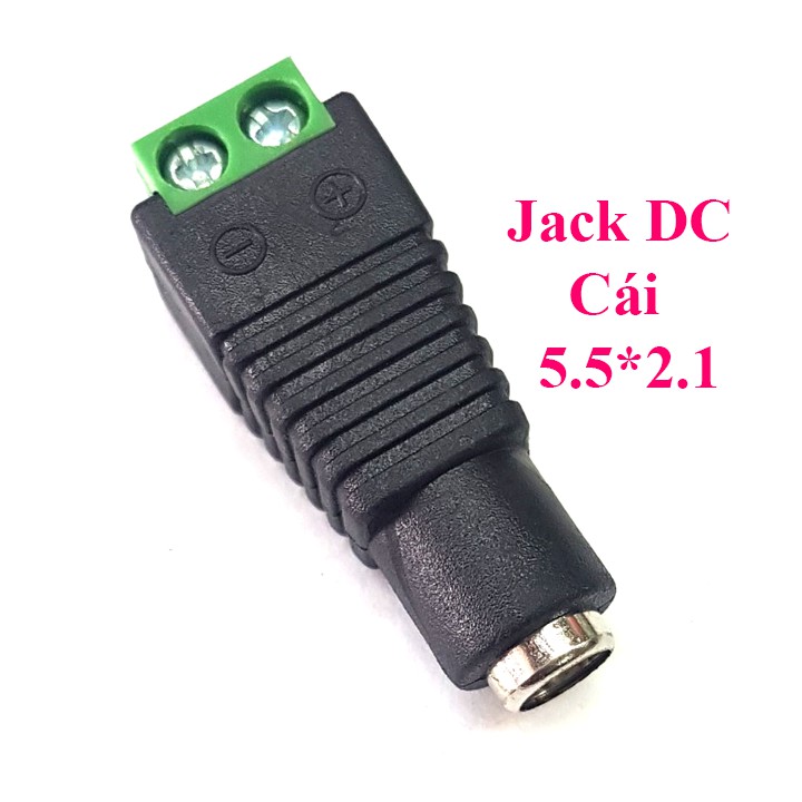 Jack nguồn DC 5.5*2.1 Domino