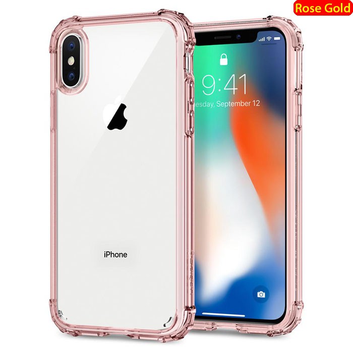 Ốp lưng iPhone X / iPhone Xs Spigen Crystal Shell chống sốc ( USA )