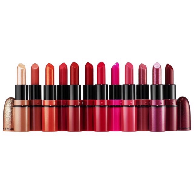 🍓Son MAC Taste of Stardom mini lipstick kit🍓Chili, Ruby woo, Diva, See sheer