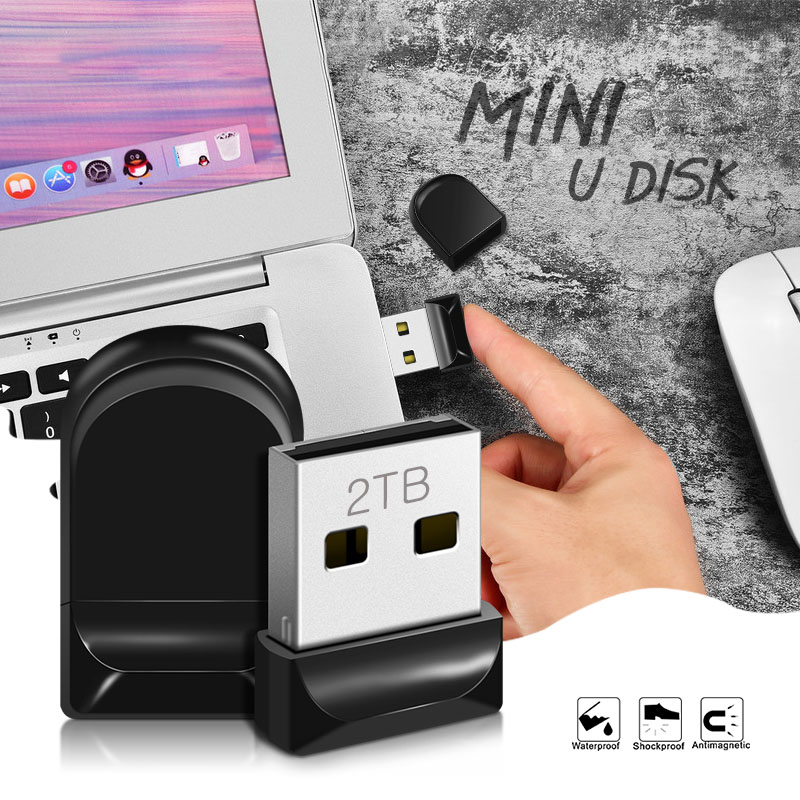 Bán nóng Ổ đĩa siêu nhỏ 2TB Ổ bút siêu nhỏ 1TB Thiết bị lưu trữ thẻ nhớ WaterProof