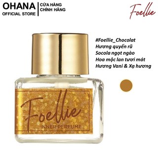 Nước Hoa Vùng Kín Quyến Rũ Nồng Nàn Foellie Eau de Innerb Perfume 5ml – Chocolat (Chai Màu Vàng)