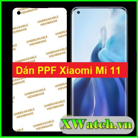 Miếng Dán PPF màn hình Xiaomi Mi 11 / Xiaomi Mi 10 / Mi 10 ultra / Mi 10T Pro / k30s