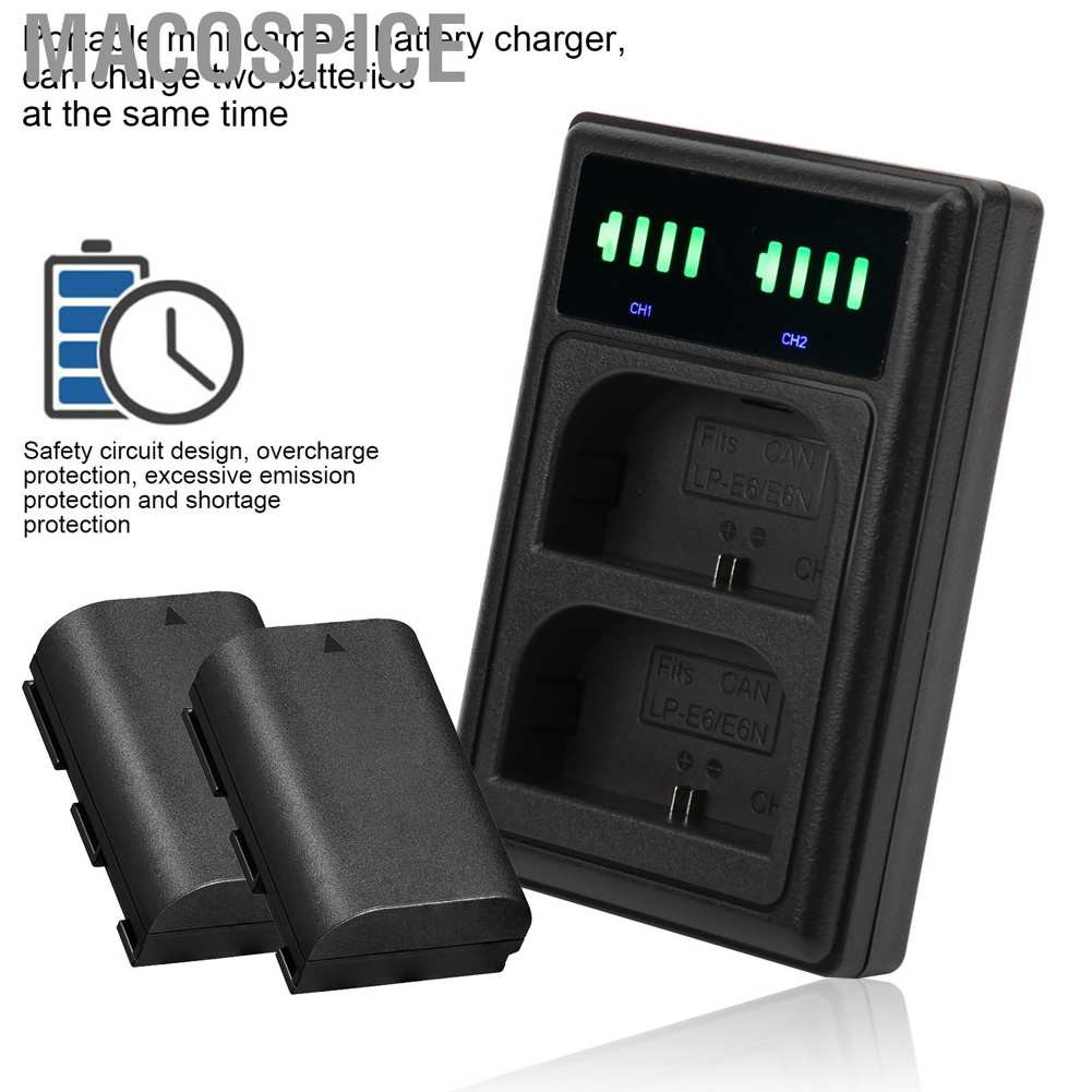 Đế Sạc Cho Pin Lp E6 / E6N