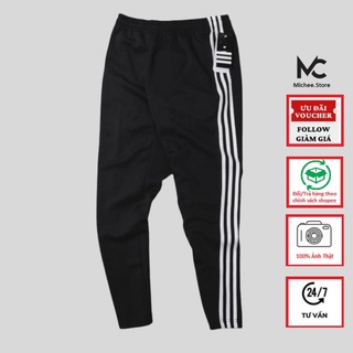 Quần thể thao JOGGER nam 3 sọc quần nam thu đông co giãn MC005