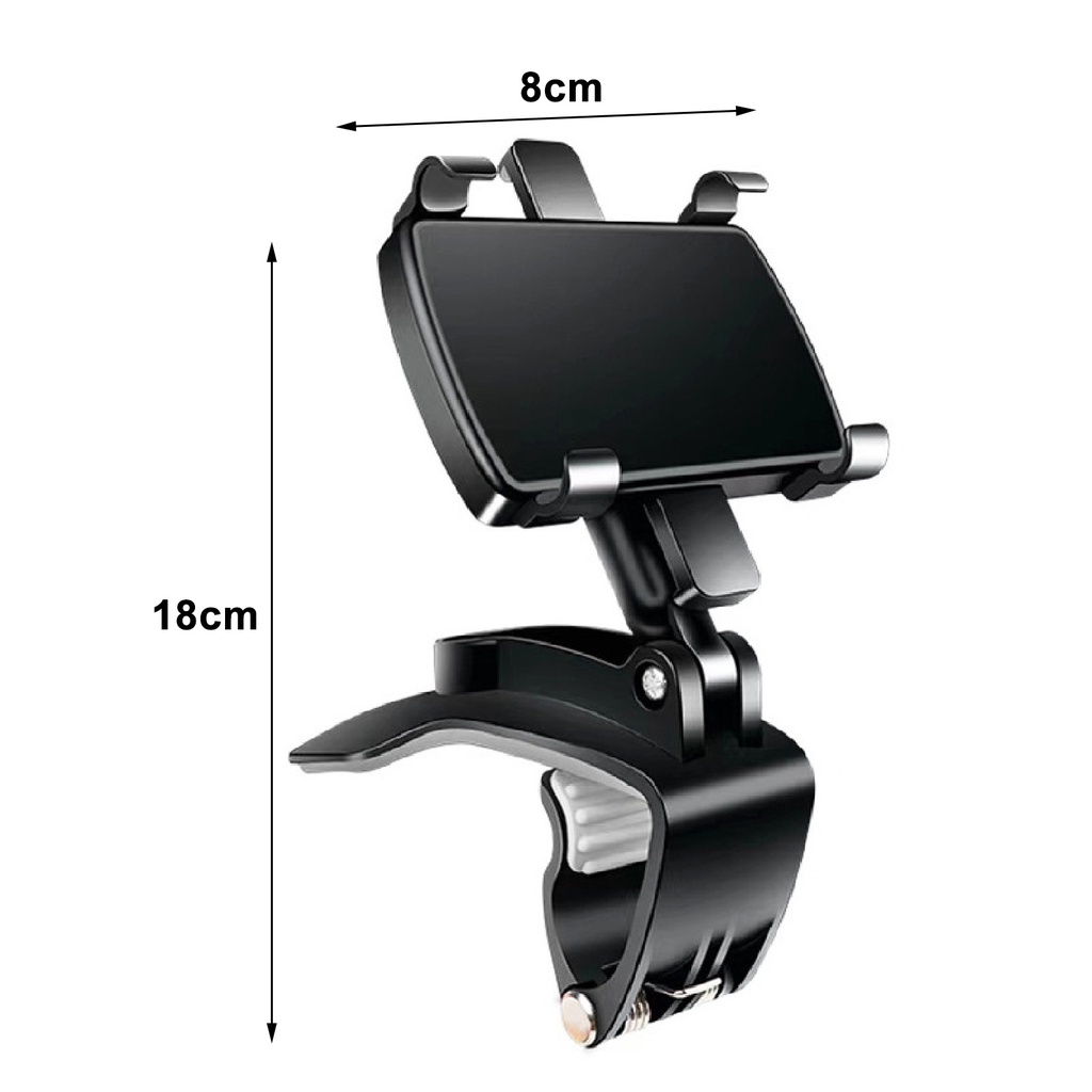 Pu Giá Đỡ Điện Thoại Có Thể Điều Chỉnh Góc Độ Dành Cho Xe Ô Tô ATV