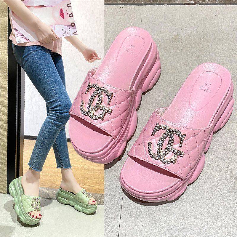 Dép Sandal Đế Xuồng Dày Thời Trang Mùa Hè