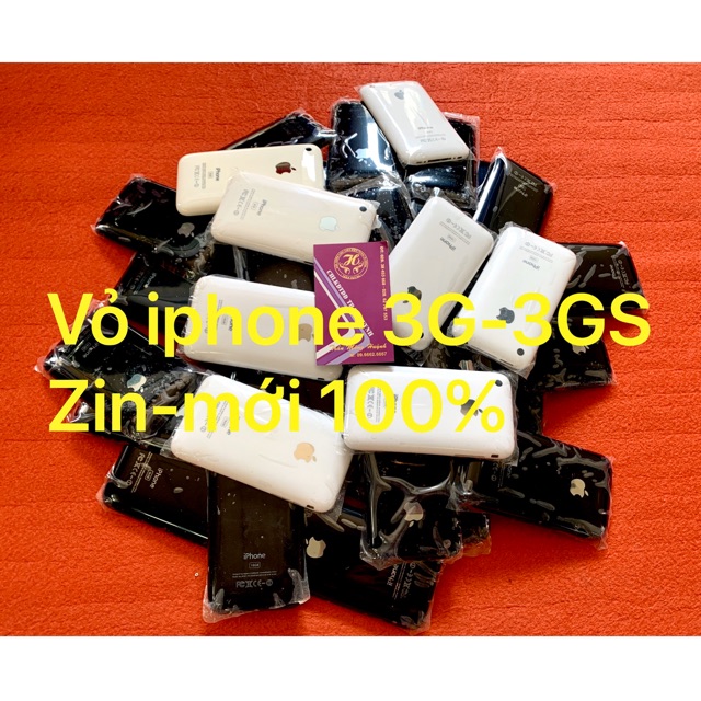 Vỏ iphone 3G - 3GS zin - mới 100%