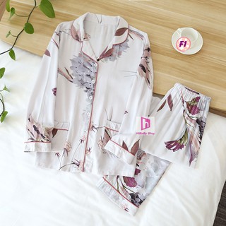 Pijama Lanh Lụa mềm mát F1