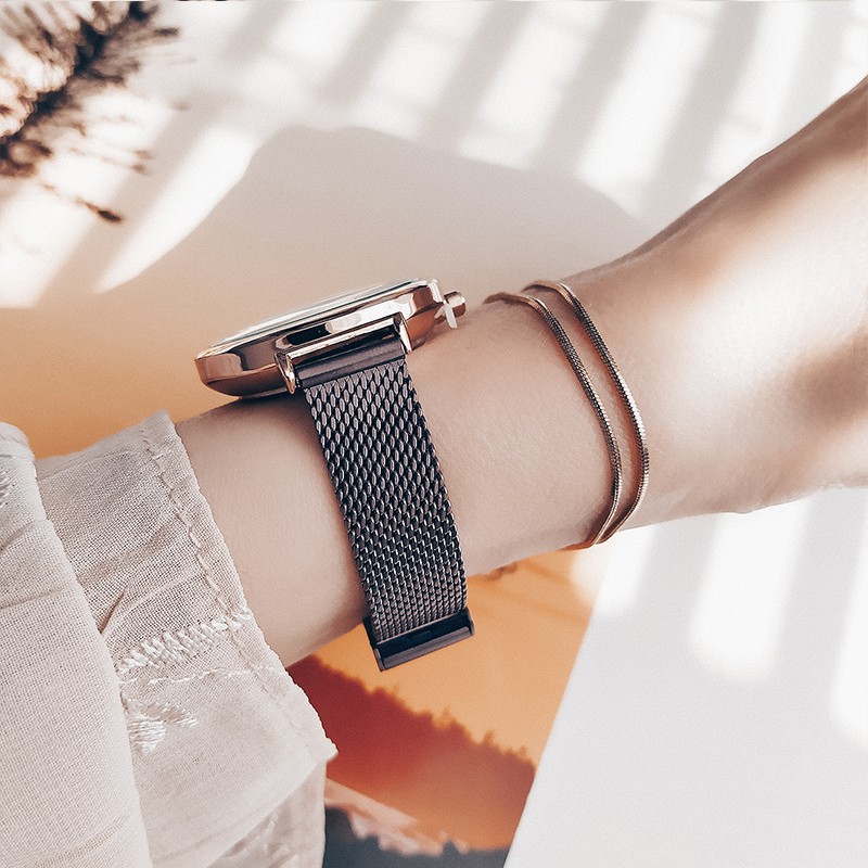 Đồng Hồ Đeo Tay Shengke Thiết Kế Dây Đeo Lưới Thanh Lịch Sang Trọng Cho Nữ 32MM | BigBuy360 - bigbuy360.vn