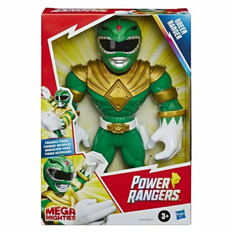 Mô Hình Nhân Vật Siêu Nhân Mega Mighties Power Rangers Green Rangers