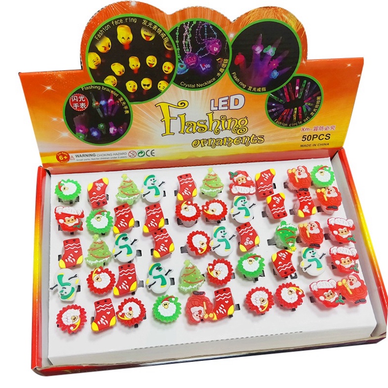 Nhẫn nhấp nháy vô cùng ngộ nghĩnh cho trẻ em làm bằng cao su bền siêu đáng yêu💖