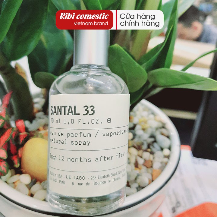 Nước hoa Le Labo Santal 33 30ml unisex Hương thơm của xưởng gỗ độc đáo | BigBuy360 - bigbuy360.vn