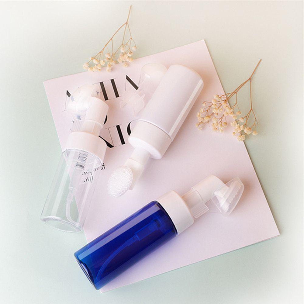 Chai Nhựa Silicone Đựng Xà Phòng Rửa Mặt Dạng Bơm 100 / 150 / 200ml