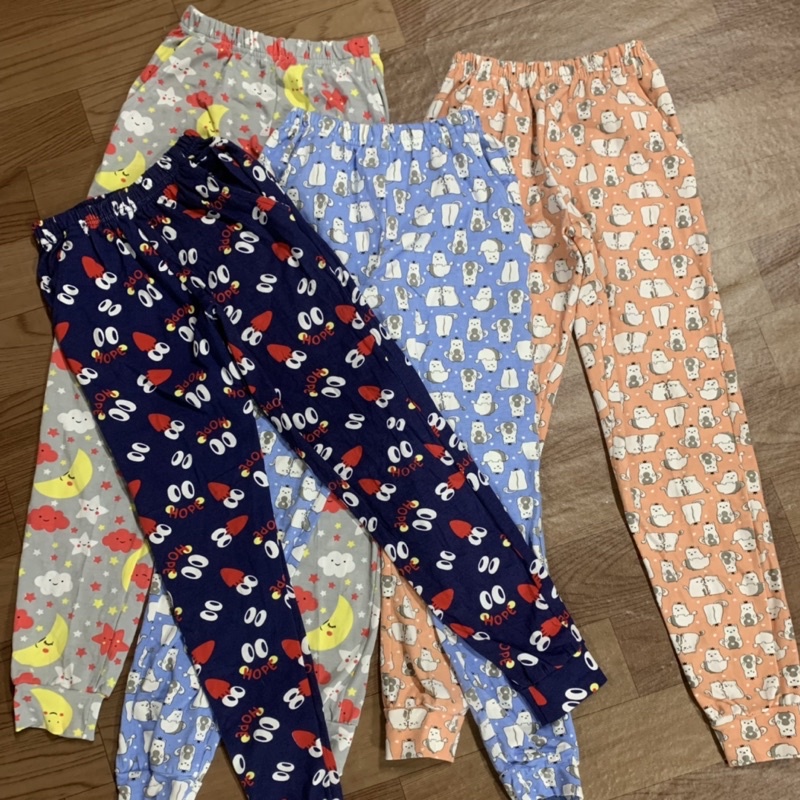 (Q207) T&DShop Quần cotton mặc nhà mẹ và bé