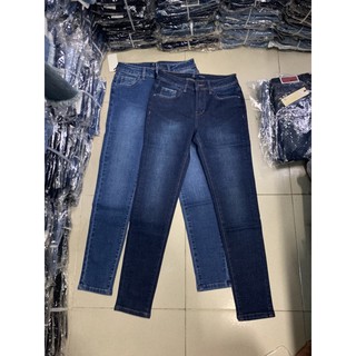 Quần jean ôm lưng vừa VNXK