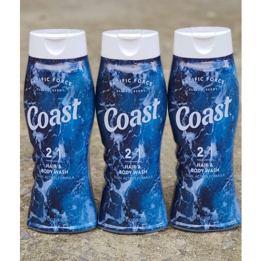 Sữa tắm gội 2in1 Coast Classic Scent