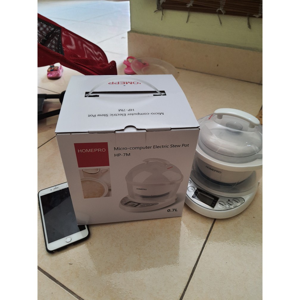 Nồi chưng yến đa năng Homepro Thái Lan 700ml HP7M