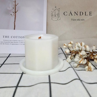 Lót nến thơm trang trí đế nến thơm bằng sáp Candles an toàn