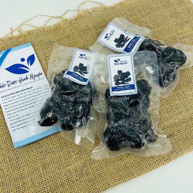 Thục địa khô 1kg (Thục địa hoàng củ to, thơm, dẻo) - Thảo Dược Hạnh Nguyên