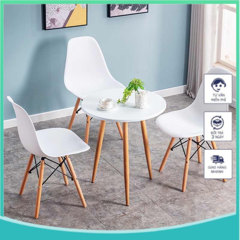 combo bàn ghế eames 1 bàn 4ghế