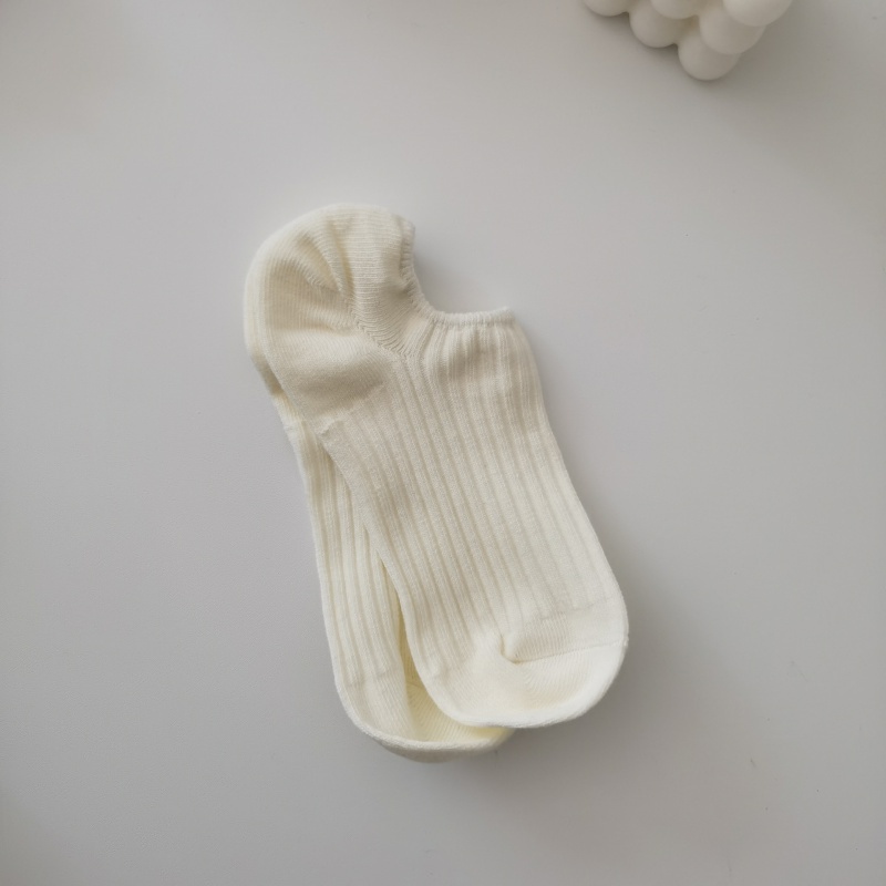 Vớ Cotton Cổ Thuyền Chống Trượt Phong Cách Hàn Quốc Thời Trang Mùa Hè Xinh Xắn Cho Nữ