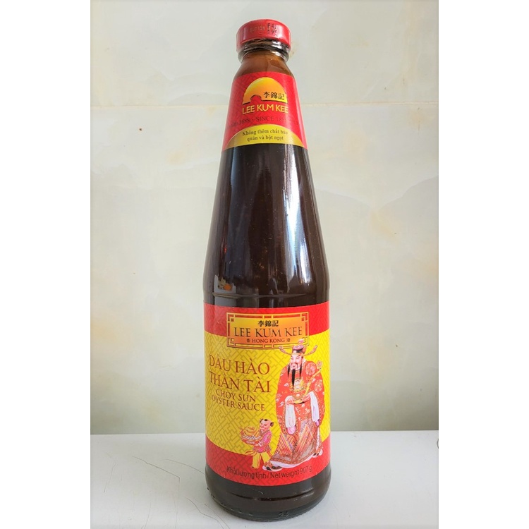 [Chai lớn 907g – THẦN TÀI] DẦU HÀO [Malaysia] LEE KUM KEE Choy sun Oyster sauce (hty-hk)