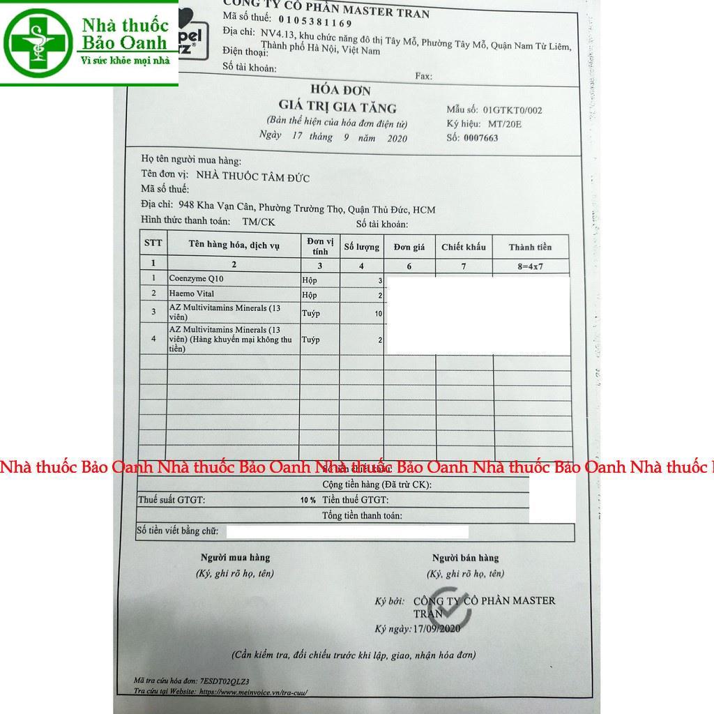 Sắt viên Haemo Vital của Doppelherz Aktiv - Nhập khẩu Đức bổ máu cho bà bầu, trước sinh, sau sinh không sợ táo và nóng