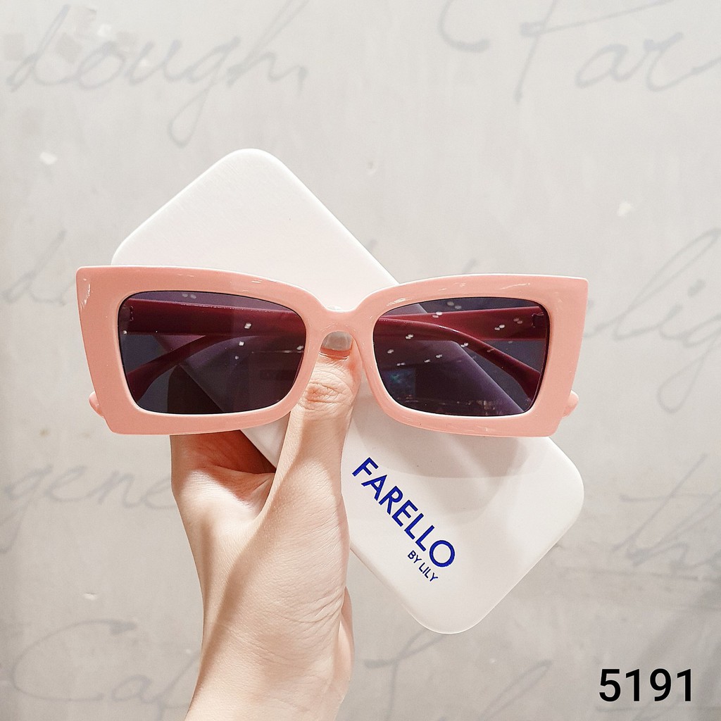 Kính mát nữ Lilyeyewear mắt mèo chống UV400, chất liệu nhựa chắc chắn - 5191 | BigBuy360 - bigbuy360.vn