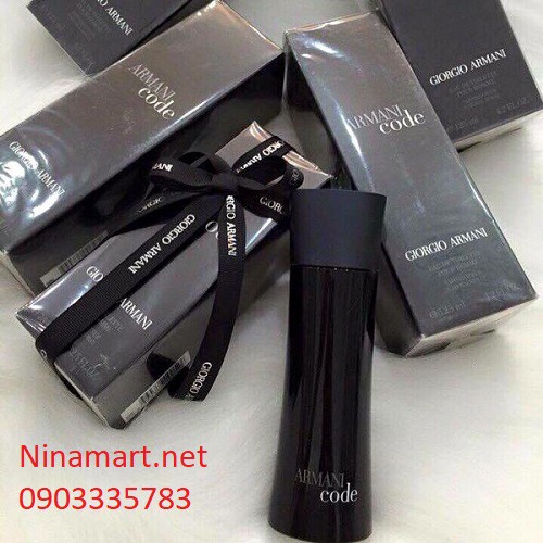 💥 (Hàng mỹ, có quà) Nước hoa nam Giorgio Armani Armani Code for Men 75ml