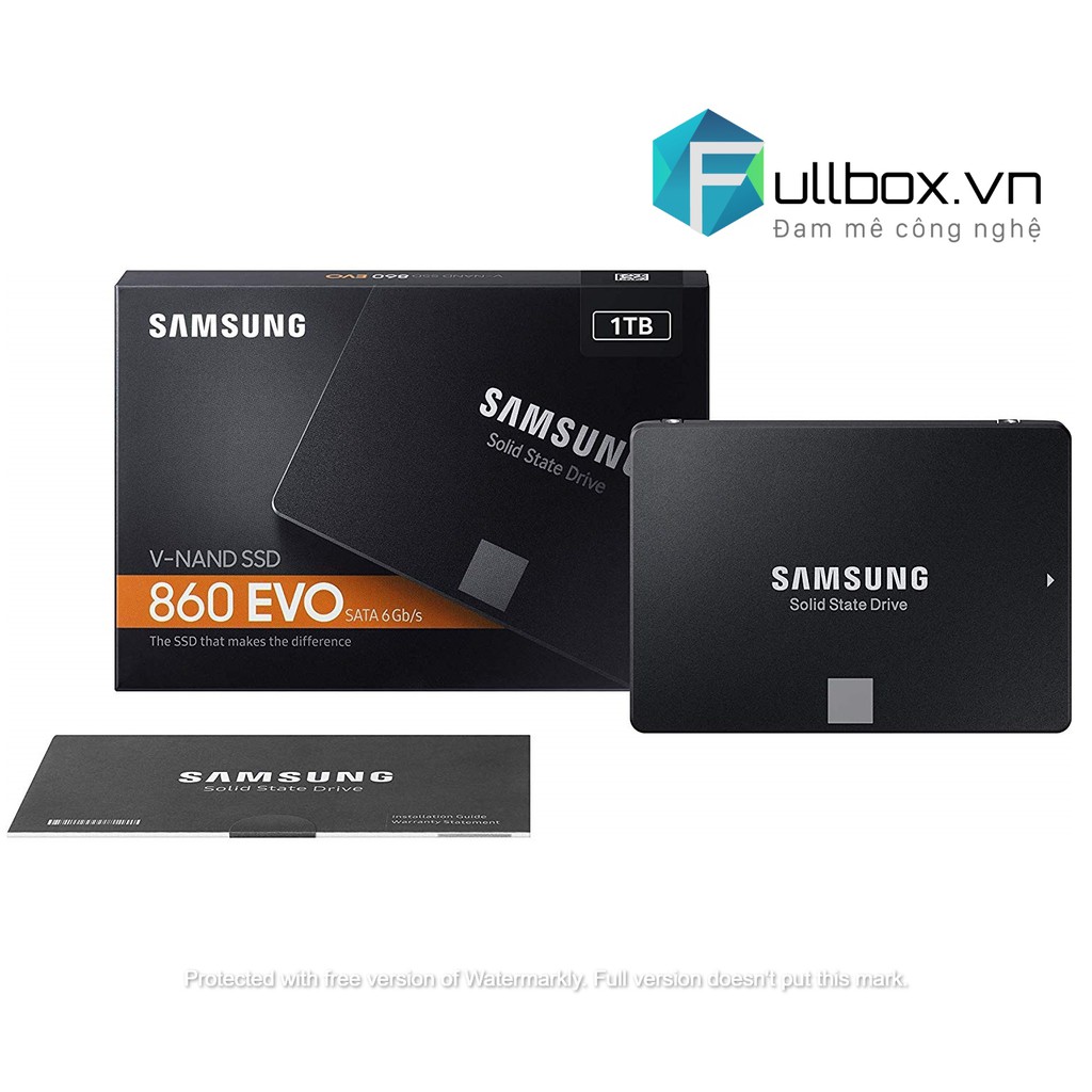 Ổ cứng SSD Samsung 860 Evo 1TB 2.5-Inch SATA III (MZ-76E1T0BW)